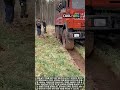 우물 굴착 후 진흙에 빠진 트럭의 자력 탈출 방법 #worker #process #truck #offroad #kamaz