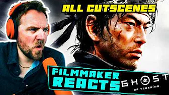 FILMMAKER REACTS: GHOST OF TSUSHIMA | [ALL CUTSCENES!!] | IKI ISLAND!