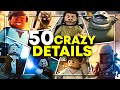 50 CRAZY Details You NEED To KNOW | LEGO Star Wars: The Skywalker SAGA