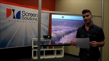 Interactive Accent Rear Projection Film