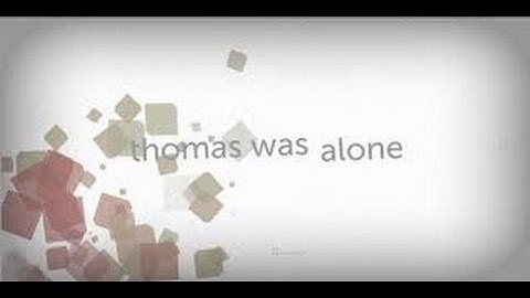 Thomas Was Alone Trophy Guide: Desaturated