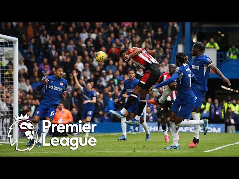 Ethan Pinnock heads Brentford 1-0 in front of Chelsea | Premier League | NBC Sports