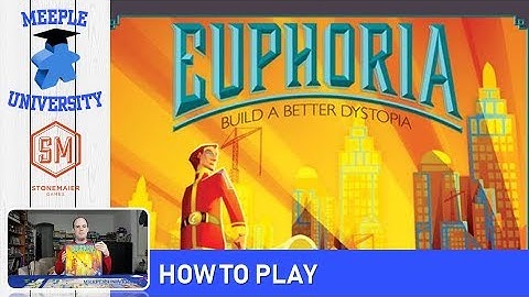 Euphoria: Build a Better Dystopia Board Game – How to Play & Setup -CONCISE rules, drop the rulebook