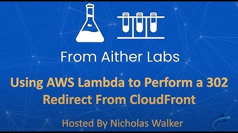 Using AWS Lambda to Perform a 302 Redirect From CloudFront