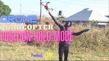 Drone Position Hold Flight Mode. F450, Pixhawk Flight Controller, GPS