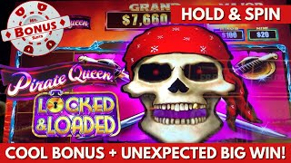 HUGE WIN! - Locked & Loaded Pirate Queen's Slot Riches were Plundered!  #reels
