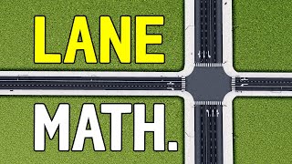 Mastering Traffic in Cities Skylines: Lane Math Techniques Explained screenshot 3