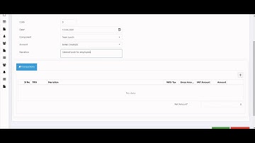 Creating Petty Cash Voucher in StackFX ERP
