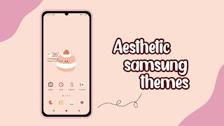 Cute and aesthetic themes 🍑🌼 Samsung Galaxy A12 phone screenshot 3