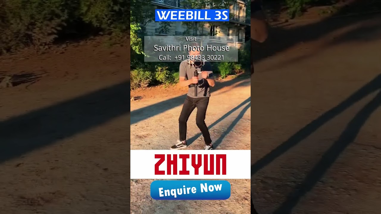 Zhiyun Weebill 3S | Ready Stock available @ Savithri Photo House  