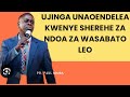 UJINGA UNAOENDELEA KWENYE SHEREHE ZA NDOA ZA WASABATO 
