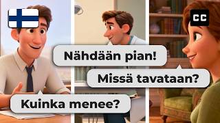 Master Finnish Conversations 🇫🇮 50 Easy Dialogues for A2-B1 Learners – Learn Finnish Fast! screenshot 5