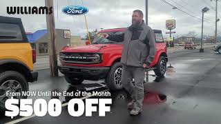 January Discount on Ford Broncos! screenshot 4