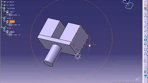 Catia V5 Tutorial 096   Adding Part Bodies