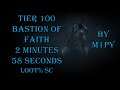 Diablo 4 - Rogue T100 Bastion of Faith 2m58s