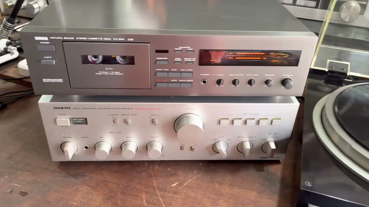 ONKYO Integra A-817GT - YouTube