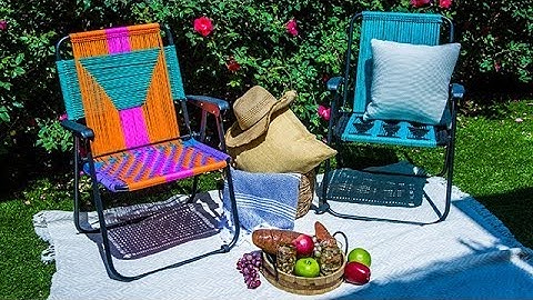 DIY Macrame Lawn Chairs - Home & Family