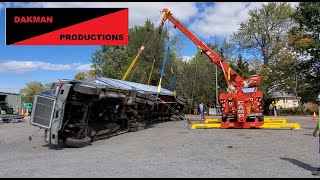 Battelini NRC Day Tow Recovery with a 65 ton NRC Rotater