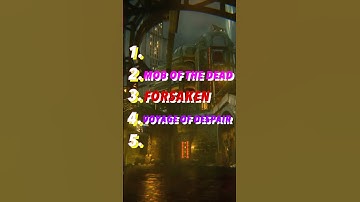 Ranking 5 COD Zombie Maps Without Knowing the Next One 2 #Shorts