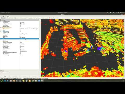 Visualizing Velodyne Point Cloud Data from Captured Bagfile. - YouTube
