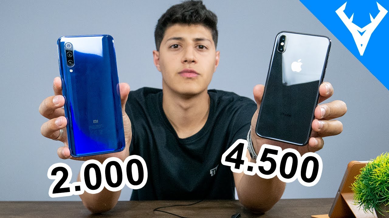 XIAOMI Mi9 vs IPHONE X Comparativo | Qual melhor? - YouTube