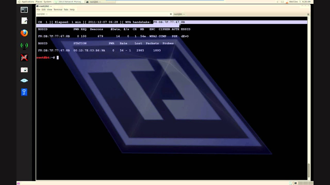 backtrack 5 r1 hack wifi wpa and wep