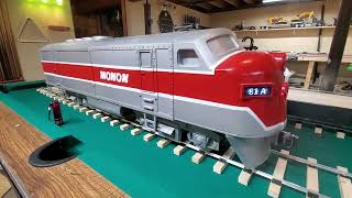 1/14 Scale Train Part 2 - EMD F3 Monon Locomotive RC