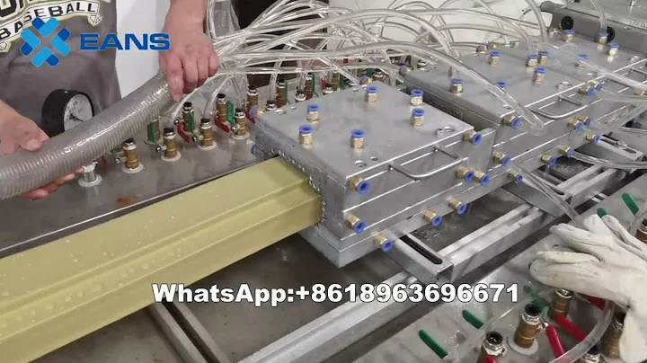 Solid PVC WPC door frame production line