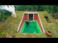 Girl Live Off Grid, Built The Most Secret Underground Swimming Pool Villa to Live