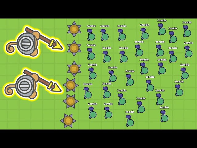 Moomoo.io - 2 Hackers VS 30 Zombies 