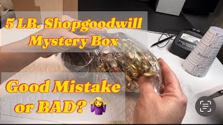 5 Pound Shopgoodwill Jewelry Mystery Box Opening