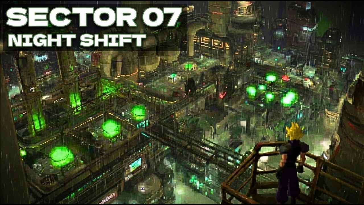 Upper Platform Unit 07 · Endless Night Shift in a Reactor City