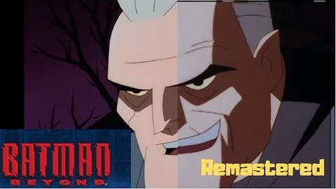 Batman Beyond Remastered - Original Vs Remastered comparison