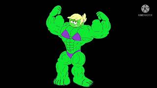 Lily Loud She Hulk Transformation