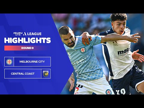 Melbourne City Central Coast Goals And Highlights
