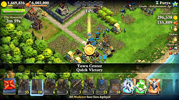 DomiNations Enlightenment Age Defense & Attacks