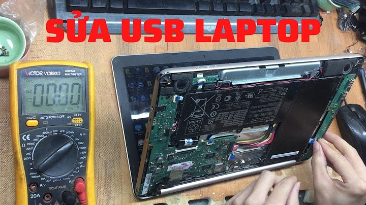 Lỗi không nhận usb ở laptop lg gram