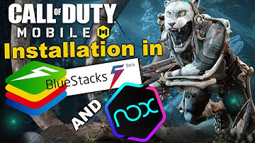 Bluestakcs 5 beta Vs NOX Player - Call of Duty Mobile Installation in BlueStakcs 5 Beta & NOX Player