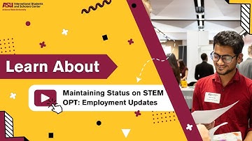 Maintaining Status on STEM OPT: Employment Updates