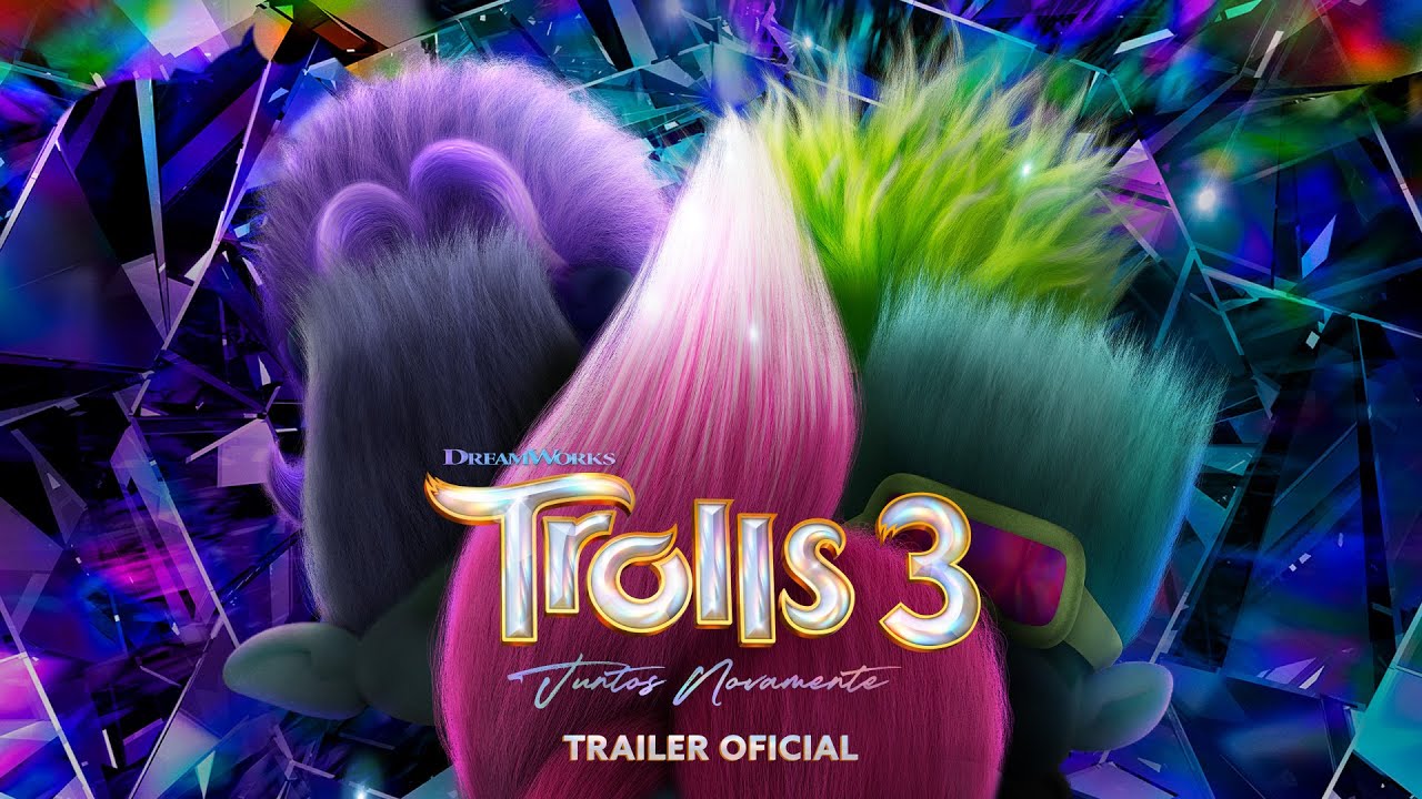 ⁣TROLLS 3 - JUNTOS NOVAMENTE | Trailer Oficial (Universal Studios) - HD