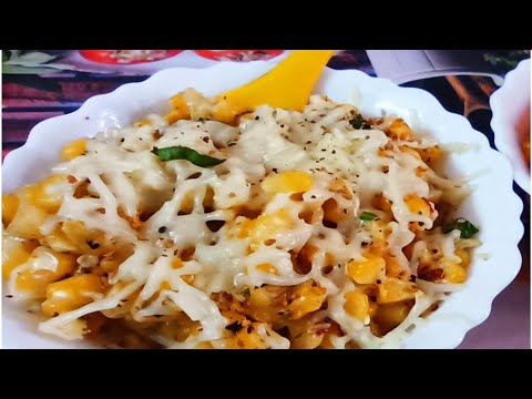 #ItalianMasalaCorn | How to make italian corn at home step by step italian corn chaat recipe at home