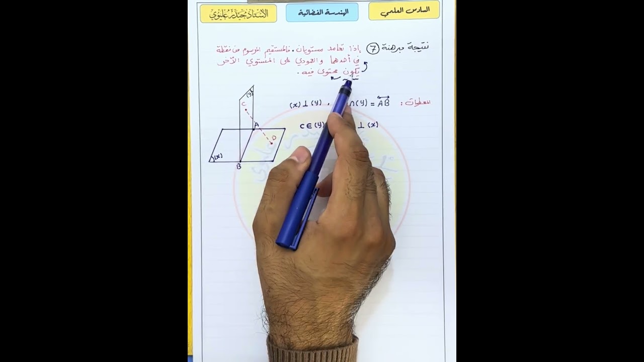 نتيجة مبرهنة (7)