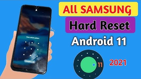 Samsung A50/A50s Android 11 Hard Reset/Fingerprint Unlock/Pattern Unlock |OneUi 3.1  2021