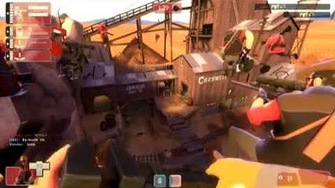 TF2 Team Fortress 2 Dustbowl (stage 1) EXPLOIT FUN