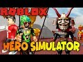 GERÇEK KAHRAMAN OLUP DÜNYAYI KURTARMAK | NİNJALARLA SAVAŞTIK | ROBLOX [NEW] Hero Simulator