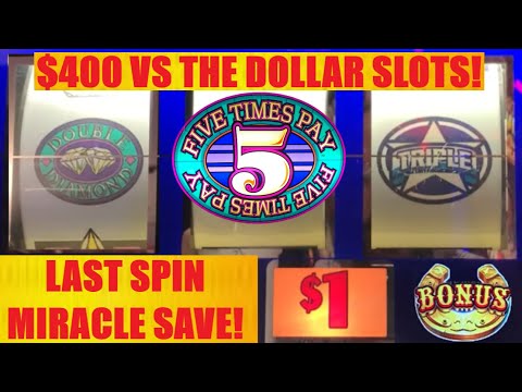 LAST SPIN SAVE at Foxwoods! Old School 3 Reel Slots Turn into Huge Comeback