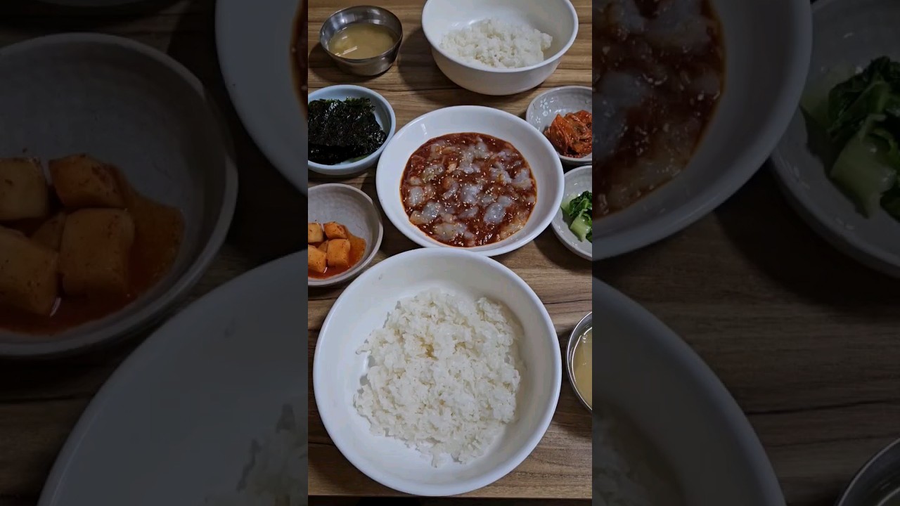 200% 만족! 목포 장터식당 꽃게살비빔밥 🦀💓 #shorts