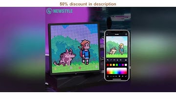 Latest Products You Must Know! LED Pixel Display 64x64 RGB LED Matrix Panel Programmable Pixel Ar