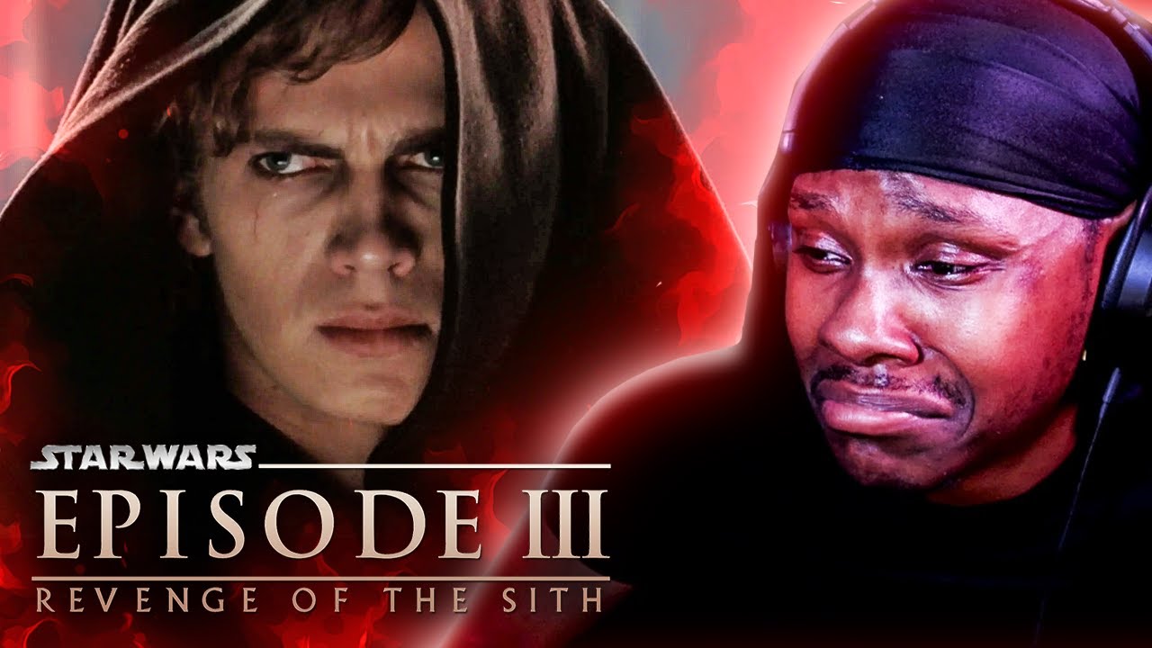 FIRST WATCHING *STAR WARS REVENGE OF THE SITH* And IT BROKE ME!!