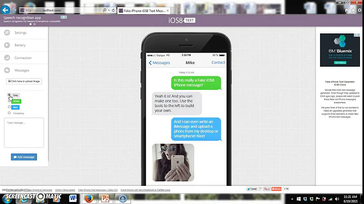 Create Fun Fake iPhone Text Messages